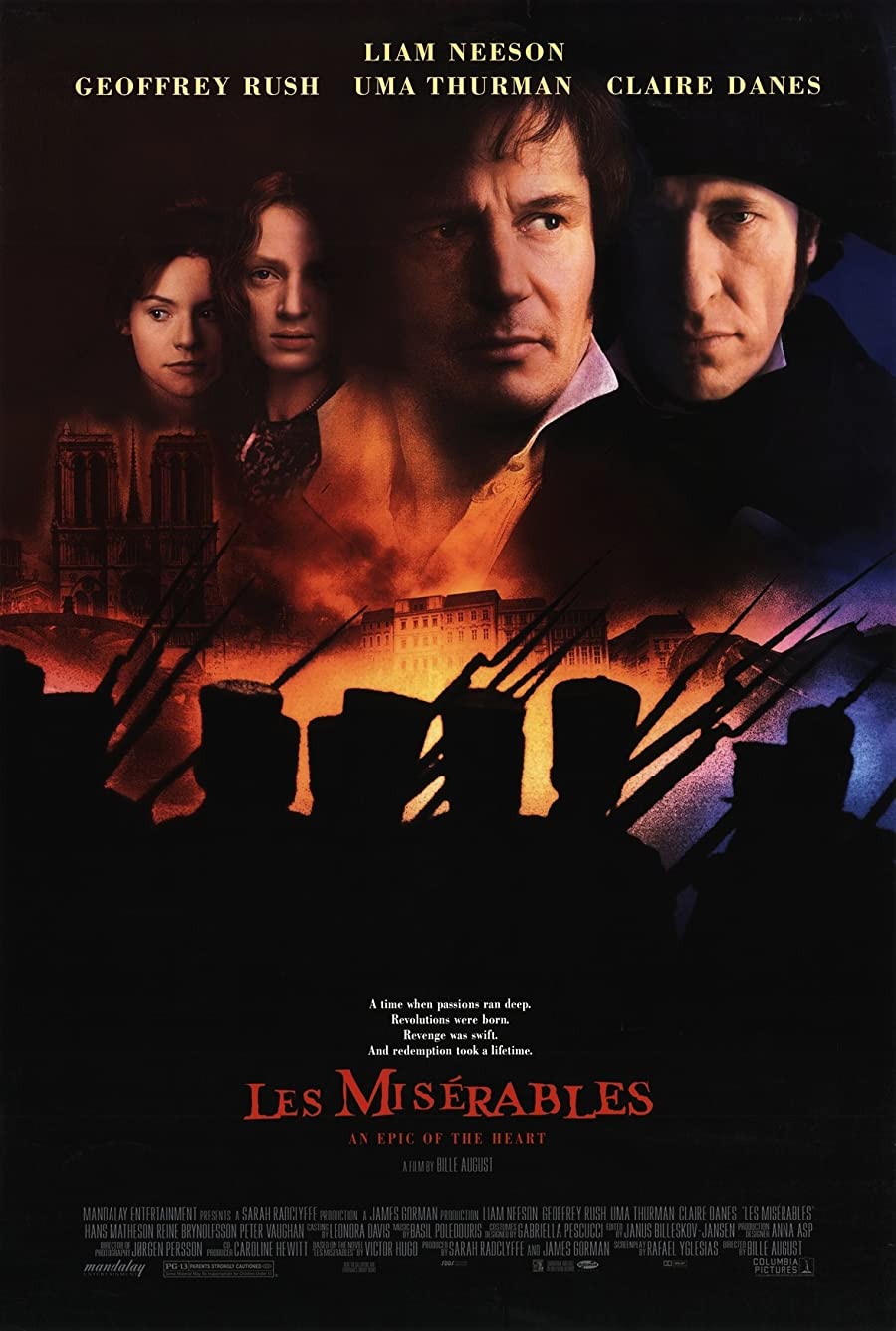 دانلود دوبله فارسی فیلم Les Misérables 1998 دانلود دوبله فارسی فیلم Les Misérables 1998