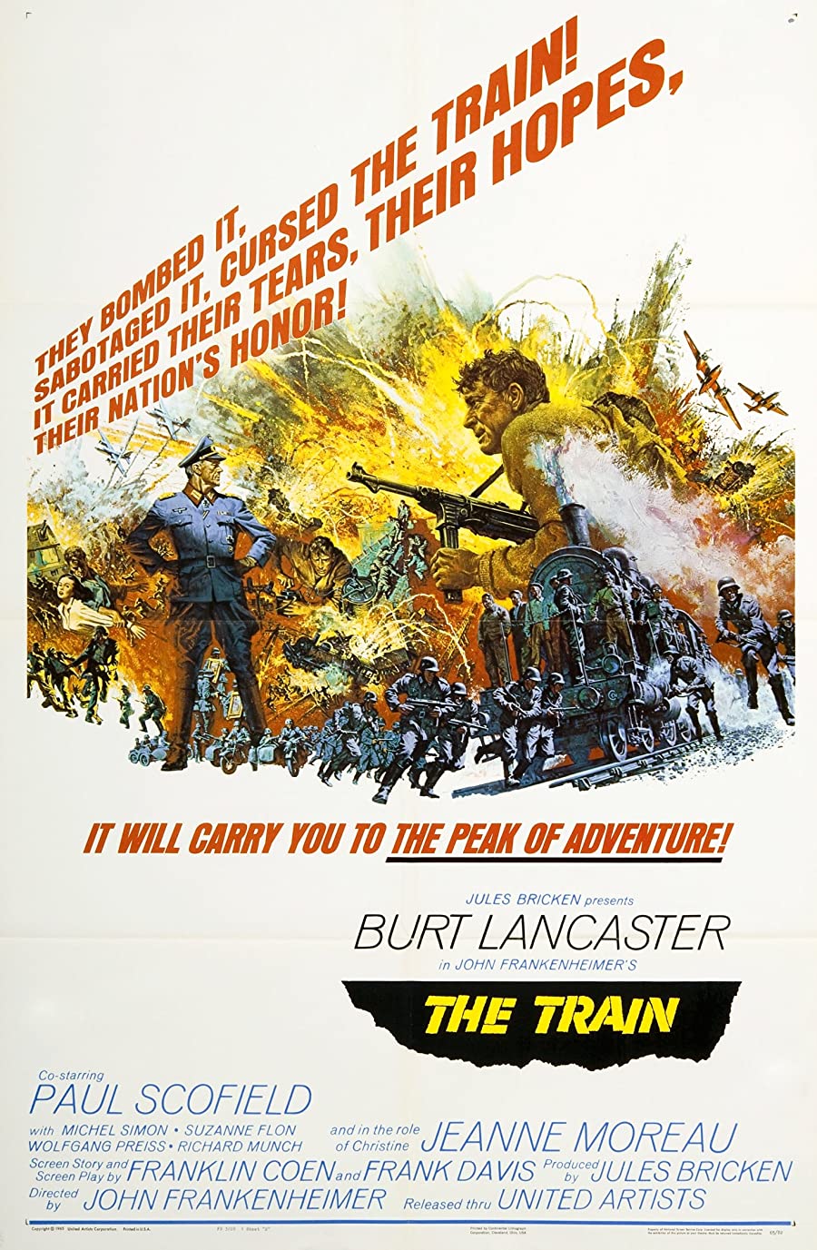 دانلود دوبله فارسی فیلم The Train 1964