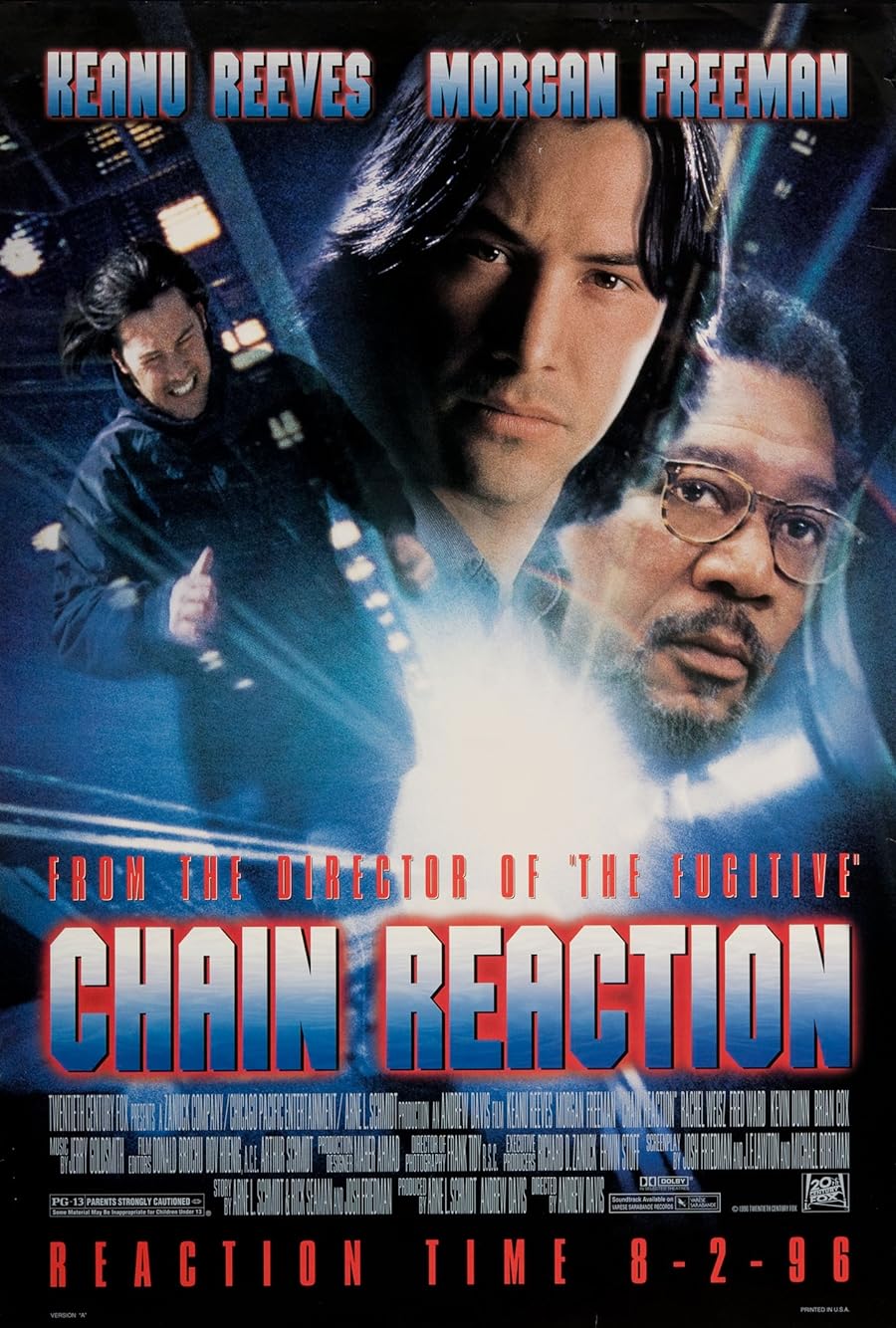 دانلود دوبله فارسی فیلم Chain Reaction 1996