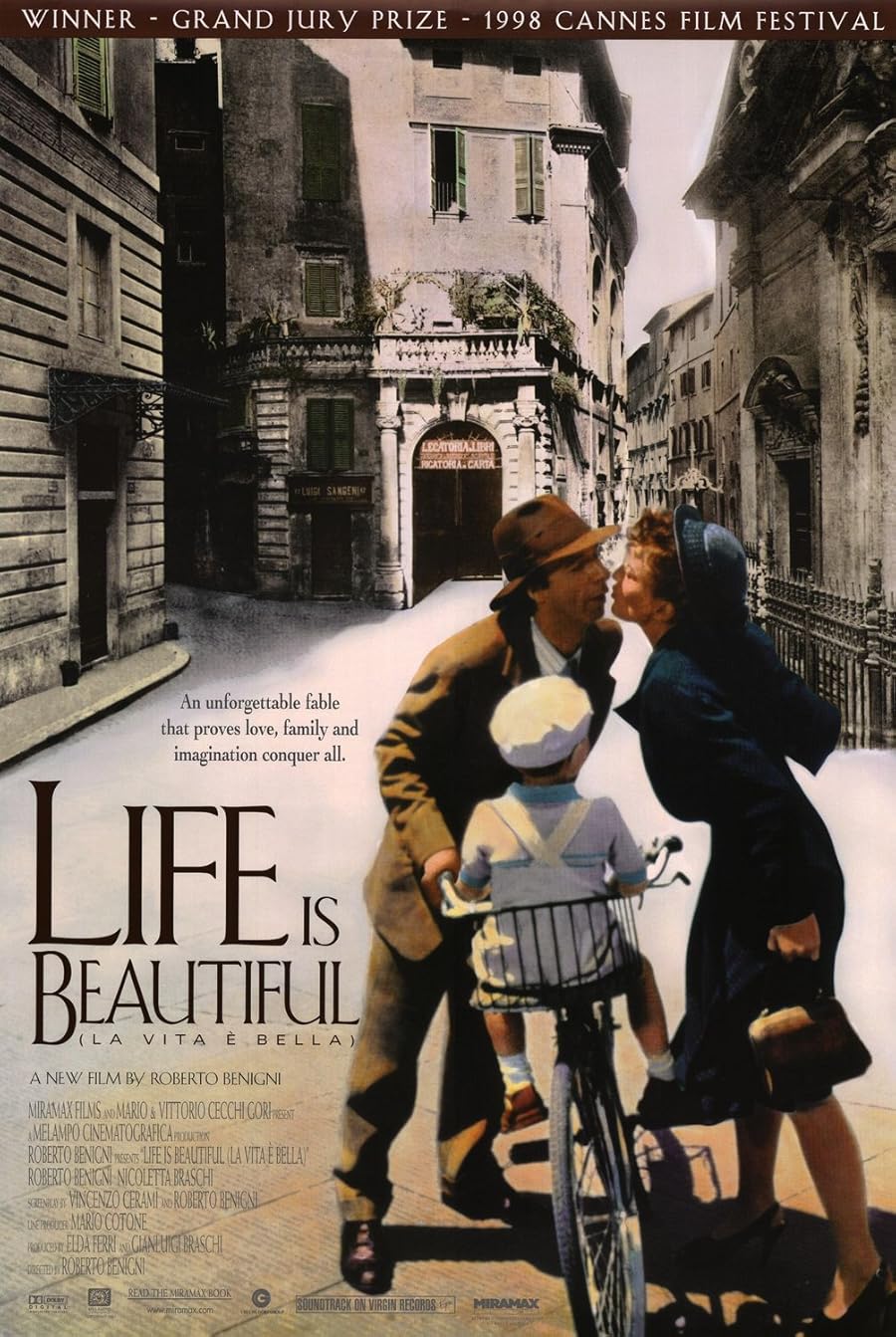 دانلود فیلم Life Is Beautiful 1997 با دوبله اختصاصی
