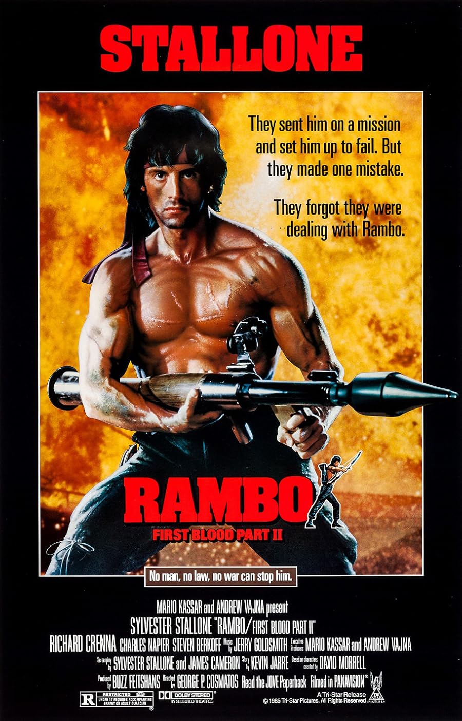 دانلود فیلم Rambo: First Blood Part II 1985 دانلود فیلم Rambo: First Blood Part II 1985