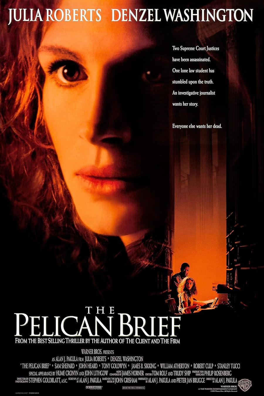 دانلود فیلم The Pelican Brief 1993 با زیرنویس فارسی چسبیده