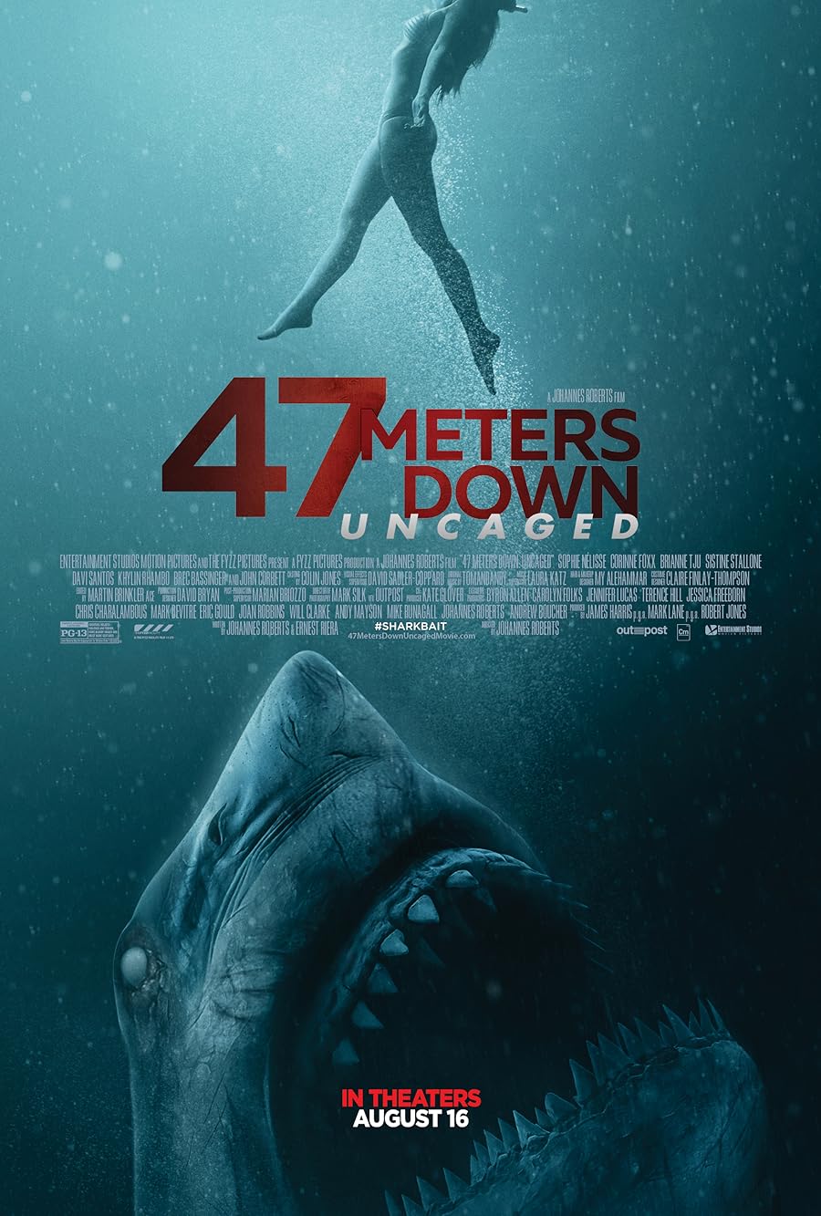 دانلود فیلم 47 Meters Down: Uncaged 2019 با زیرنویس فارسی چسبیده