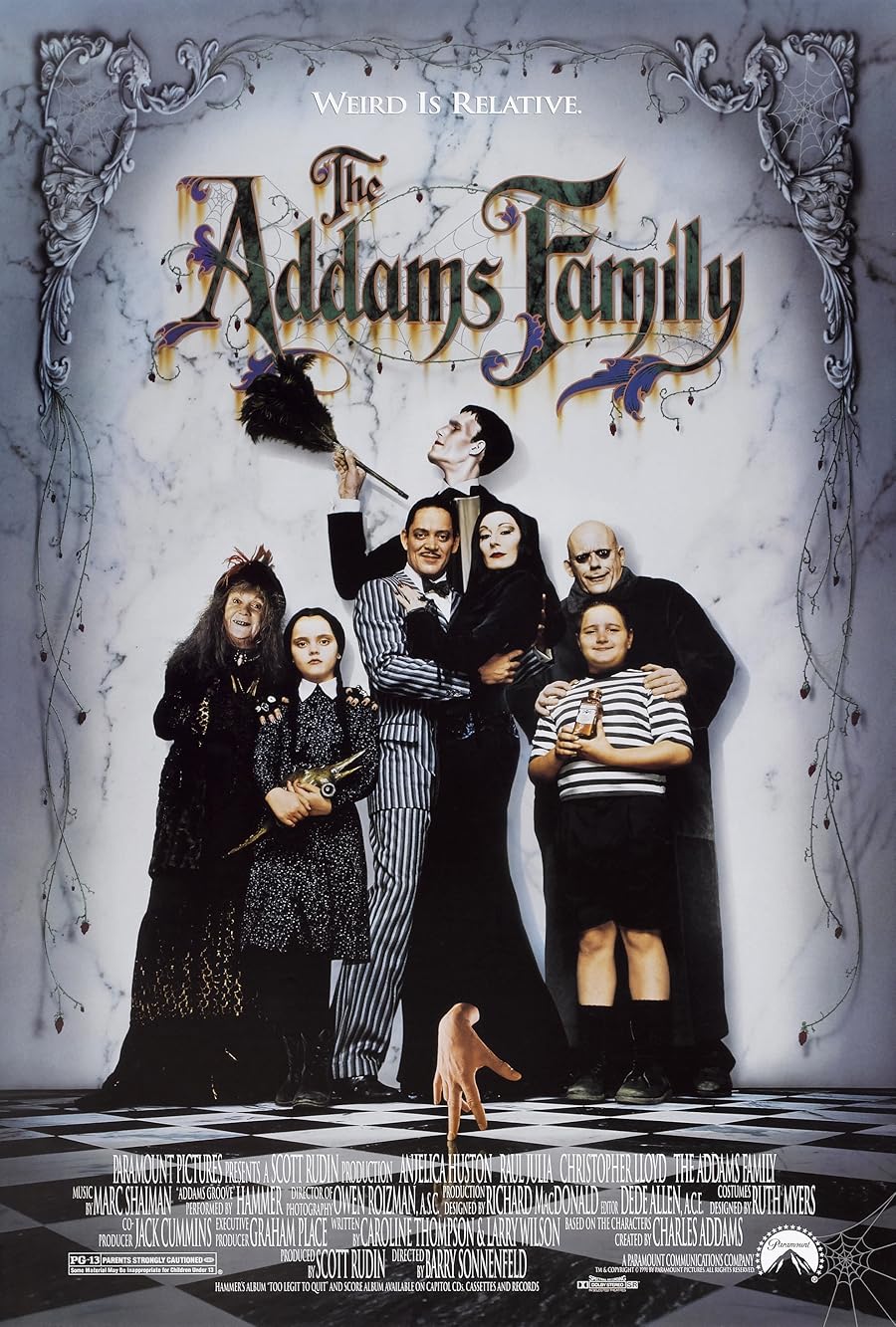 دانلود فیلم The Addams Family 1991 با زیرنویس چسبیده