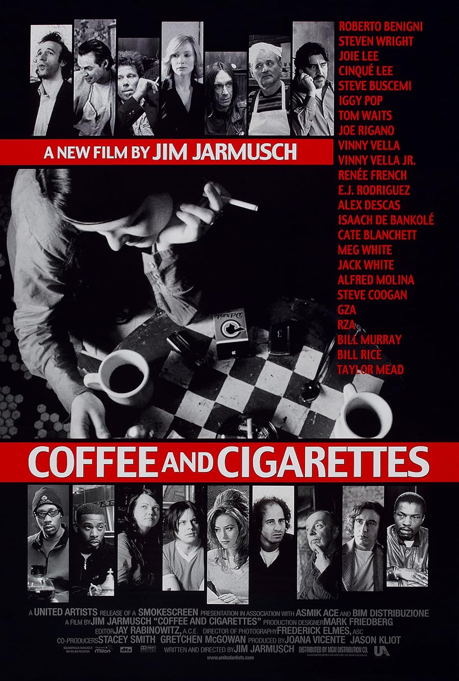 دانلود فیلم Coffee and Cigarettes 2003 با زیرنویس چسبیده دانلود فیلم Coffee and Cigarettes 2003 با زیرنویس چسبیده