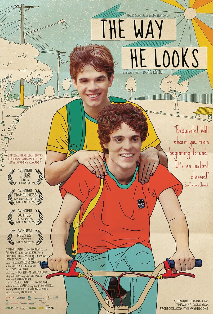 دانلود فیلم The Way He Looks 2014 با زیرنویس چسبیده دانلود فیلم The Way He Looks 2014 با زیرنویس چسبیده