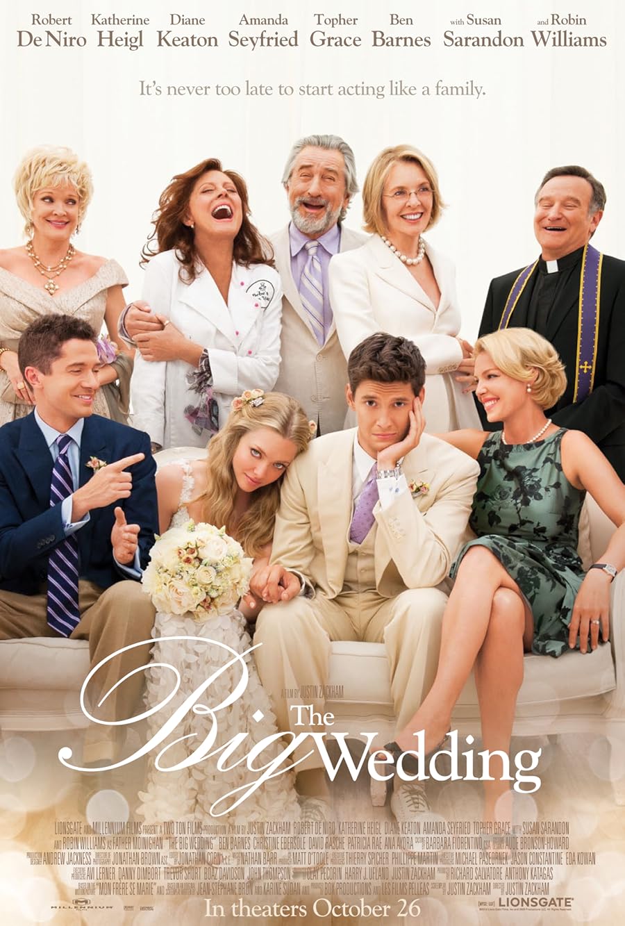 دانلود فیلم The Big Wedding 2013 با زیرنویس چسبیده